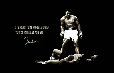 

Muhammad Ali - Its Hard To Be Humble - Premium Quality A3 Size Unframed Poster Paper Print(16.53 inch X 11.69 inch, Unframed)