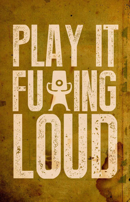 Ananya Designs Play It Loud Wall Poster Paper Print(18 inch X 12 inch, Rolled) available at flipkart for Rs.319