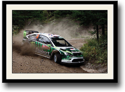 

WRC Rally Fine Art Print(10 inch X 14 inch, Framed)