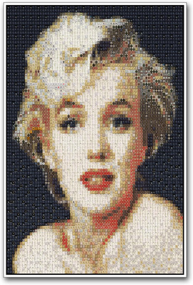 

Marilyn Monroe hollywood Paper Print(18 inch X 12 inch)
