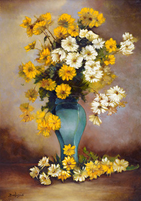 20% OFF on Flowers at Springtime Canvas Art(18 inch X 12 inch)