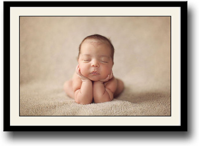 

Super cute little baby image Fine Art Print(10 inch X 14 inch, Framed)