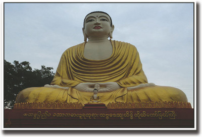 

Buddha Statute in temple Fine Art Print(12 inch X 18 inch, Rolled)