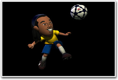 

Ronaldinho Football Photographic Paper(12 inch X 18 inch)