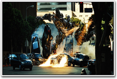 

Transformers Destruction Paper Print(12 inch X 18 inch)