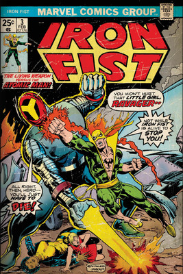 

Iron Fist poster (Officially Licensed) Paper Print(24 inch X 16 inch, Rolled)