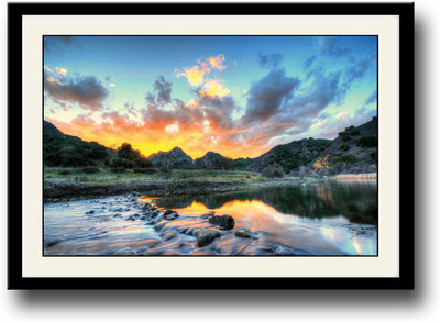 

Beautiful Landscape Fine Art Print(10 inch X 14 inch, Framed)