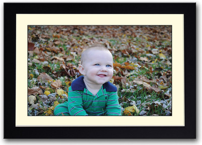 

Baby showing Tongue Fine Art Print(14 inch X 20 inch, Framed)