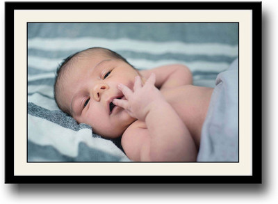 

Finger in mouth baby Fine Art Print(10 inch X 14 inch, Framed)
