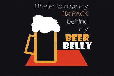 

BikriKendra Funny Beer Poster Paper Print(18 inch X 12 inch, Rolled)