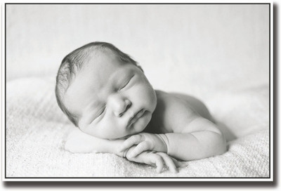 

Baby b&w cute Fine Art Print(12 inch X 18 inch, Rolled)