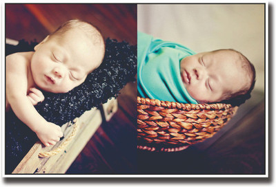 

Cute newborn baby sleeping Fine Art Print(12 inch X 18 inch, Rolled)