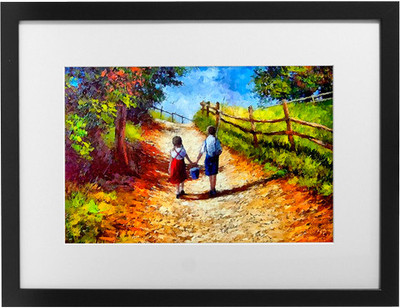 

Shaildha's Water Colour Print Painting Fine Art Print(9 inch X 11 inch)
