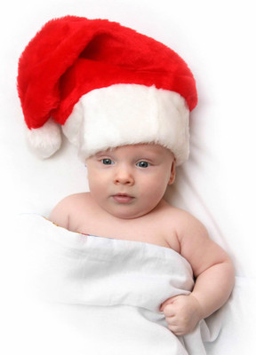

Child's Love - Christmas Baby (2) Paper Print(18 inch X 12 inch)
