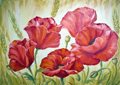 

Floral Canvas Art(16 inch X 24 inch)