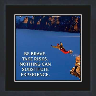 

Motivational Poster Large Paper Print(14 inch X 14 inch, Framed)