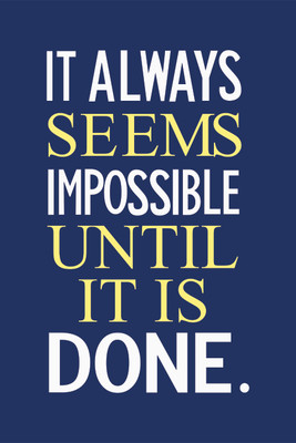 Impossible Paper Print(36 inch X 24 inch)
