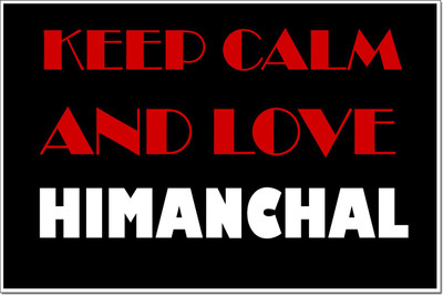 

Posterhouzz Keep Calm And Love Himanchal Poster Paper Print(12 inch X 18 inch, Rolled)