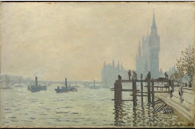

Tallenge Old Masters Collection - The Thames Below Westminster By Claude Monet - A3 Size Premium Quality Rolled Poster Paper Print(16.5 inch X 11.7 inch, Rolled)