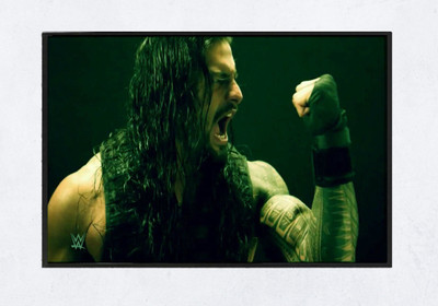 

WWE Roman Regins Ver1 Collection 016 Paper Print(18 inch X 12 inch, Framed)