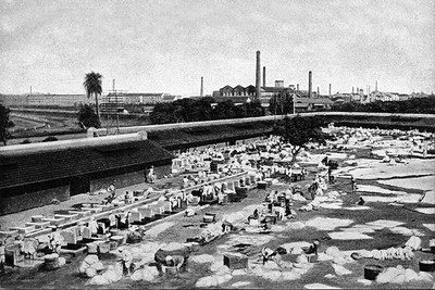 

Mahalaxmi Dhobi Ghat, Bombay Canvas Art(10 inch X 15 inch, Rolled)