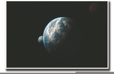 

Posterhouzz Scientific space Fine Art Print(12 inch X 18 inch, Rolled)