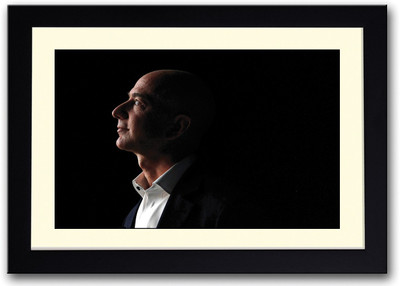 

Jeff Bezos Fine Art Print(14 inch X 20 inch, Framed)
