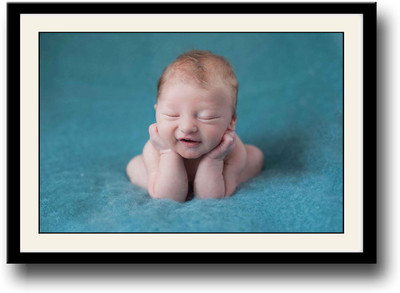 

Supercute baby Fine Art Print(10 inch X 14 inch, Framed)
