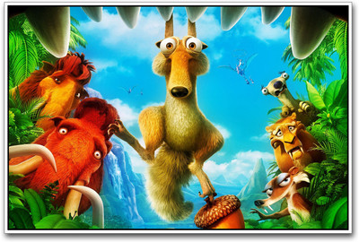 

Ice Age Continental Drift Paper Print(12 inch X 18 inch)