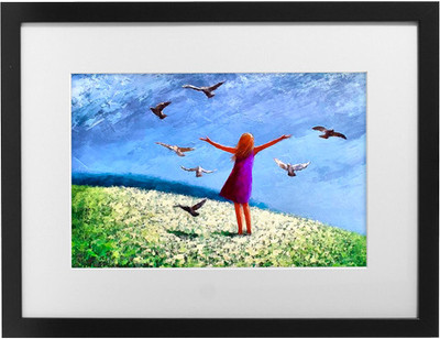 

Shaildha's Water Colour Print Painting Fine Art Print(9 inch X 11 inch)