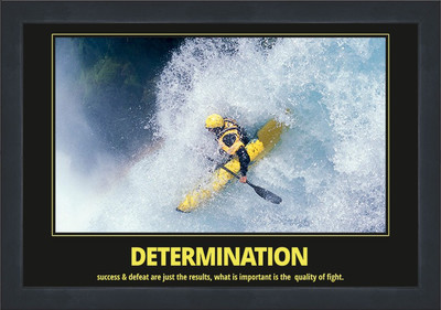 

Motivational Poster Extra Large with 1" broad Frame Fine Art Print(18 inch X 26 inch, Framed)