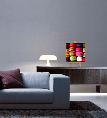 

Tallenge Christmas Collection - Colourful Macaroons - Gallery Wrap Canvas Art(7 inch X 7 inch, Stretched)