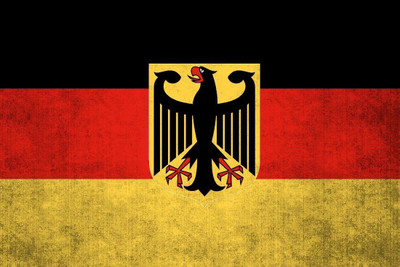 

Posterhouzz German Flag Fine Art Print(12 inch X 18 inch, Rolled)