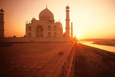 

Taj Mahal Monument Paper Print(12 inch X 18 inch, Rolled)