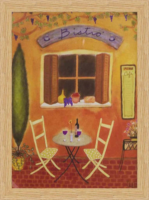 40% OFF on Bistro Framed Poster Fine Art Print(17 inch X 13 inch) 40% OFF on Bistro Framed Poster Fine Art Print(17 inch X 13 inch)