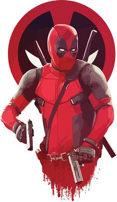 

Deadpool Poster Paper Print(18 inch X 12 inch, Rolled)