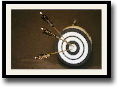 

Bullseye Fine Art Print(10 inch X 14 inch, Framed)