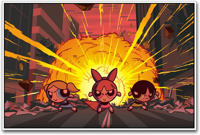 

The Powerpuff Girls stunning Paper Print(12 inch X 18 inch)