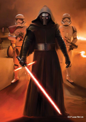

ORKA Starwars-Darth Vadar with Troopers Digital Printed with Laminated Paper Print(18 inch X 12 inch, Rolled)