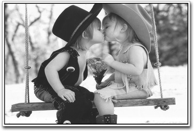 

Cute Babies Kissing Paper Print(12 inch X 18 inch)
