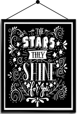 

Motivational quote framed posters Paper Print(16.5 inch X 13.7 inch, Framed)