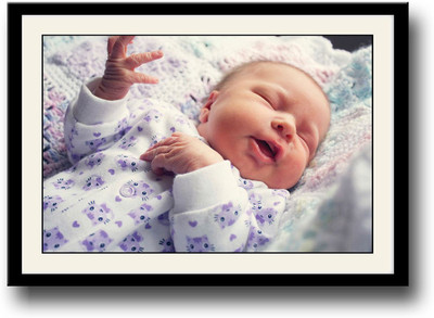 

Baby funny expression Fine Art Print(10 inch X 14 inch, Framed)