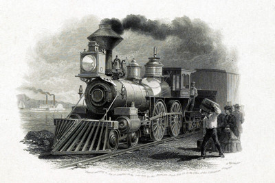 

Vintage - Memories of Older Train Paper Print(12 inch X 18 inch)