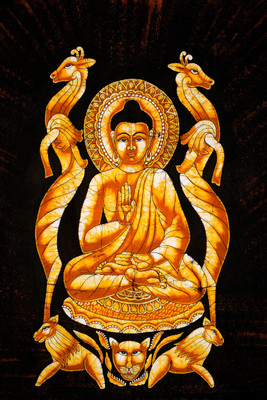

Oshi - Buddha Painting Paper Print(18 inch X 12 inch, Streched)