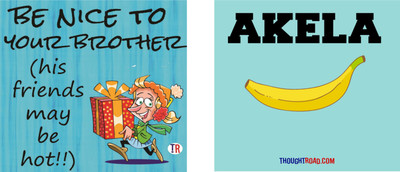 

AKELA BROTHER Paper Print(12 inch X 12 inch, Rolled)