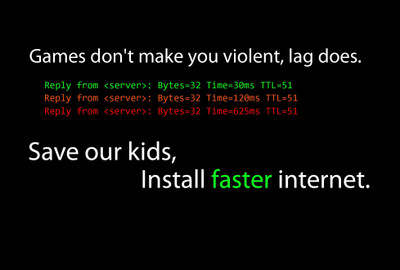 

Posterhouzz Lag Makes You Violent - Gamers Need Faster Internet - Motivational Poster Paper Print(12 inch X 18 inch, Rolled)