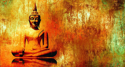

Printelligent Quotes Decorative God Buddha Poster Paper Print(26 inch X 14 inch, Rolled)