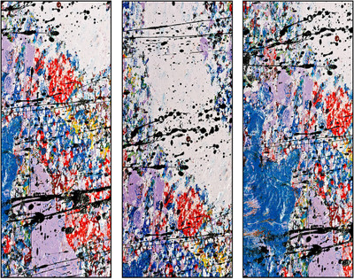 50% OFF on PixTopper Triptych 44 Canvas Art(50 inch X 20 inch)