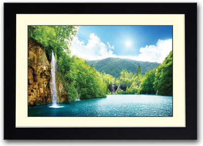 

Beautiful Scenery AFP0581 Fine Art Print(14 inch X 20 inch, Framed)