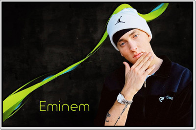 

Posterhouzz Eminem Poster Paper Print(12 inch X 18 inch, Rolled)
